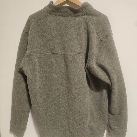Columbia Men's Gray Zip-Up Sweater - Picture 2 of 3